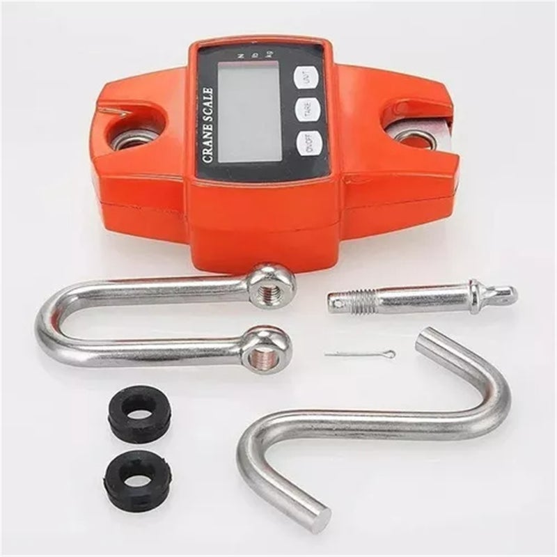 Digital Scale 300kg 660lb Digital LCD Hanging Scale Small Industrial Crane Scale Heavy LCD Portable - Image 5