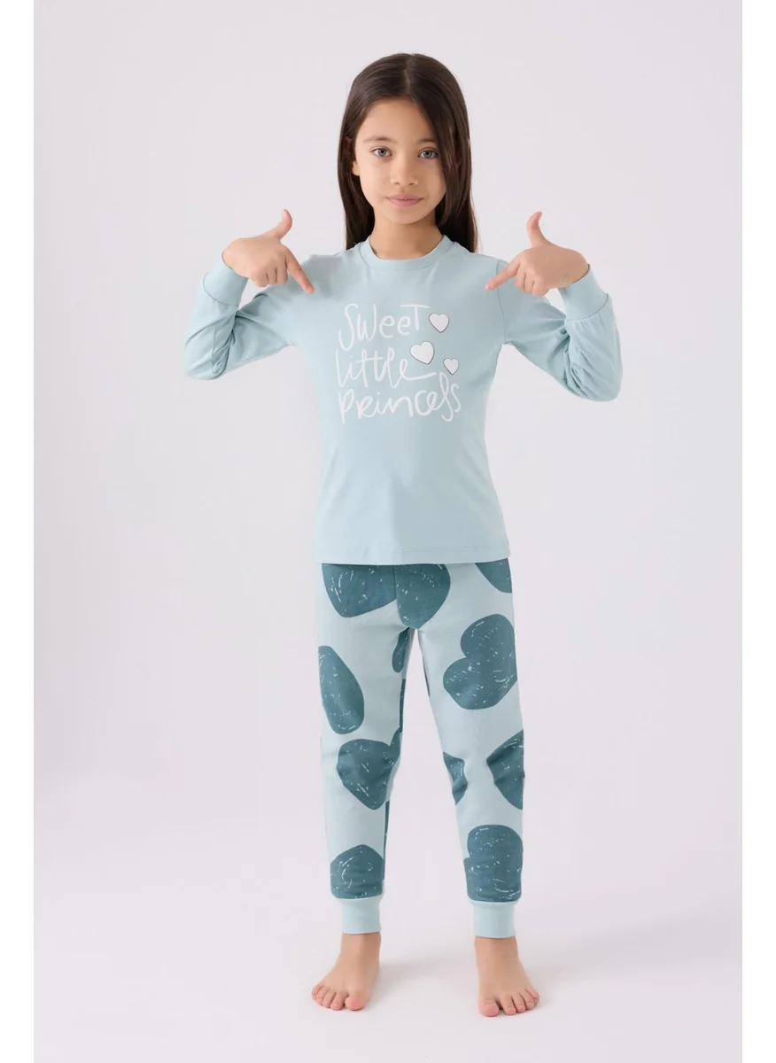 RolyPoly Girl Blue Long Sleeve Pajama Set