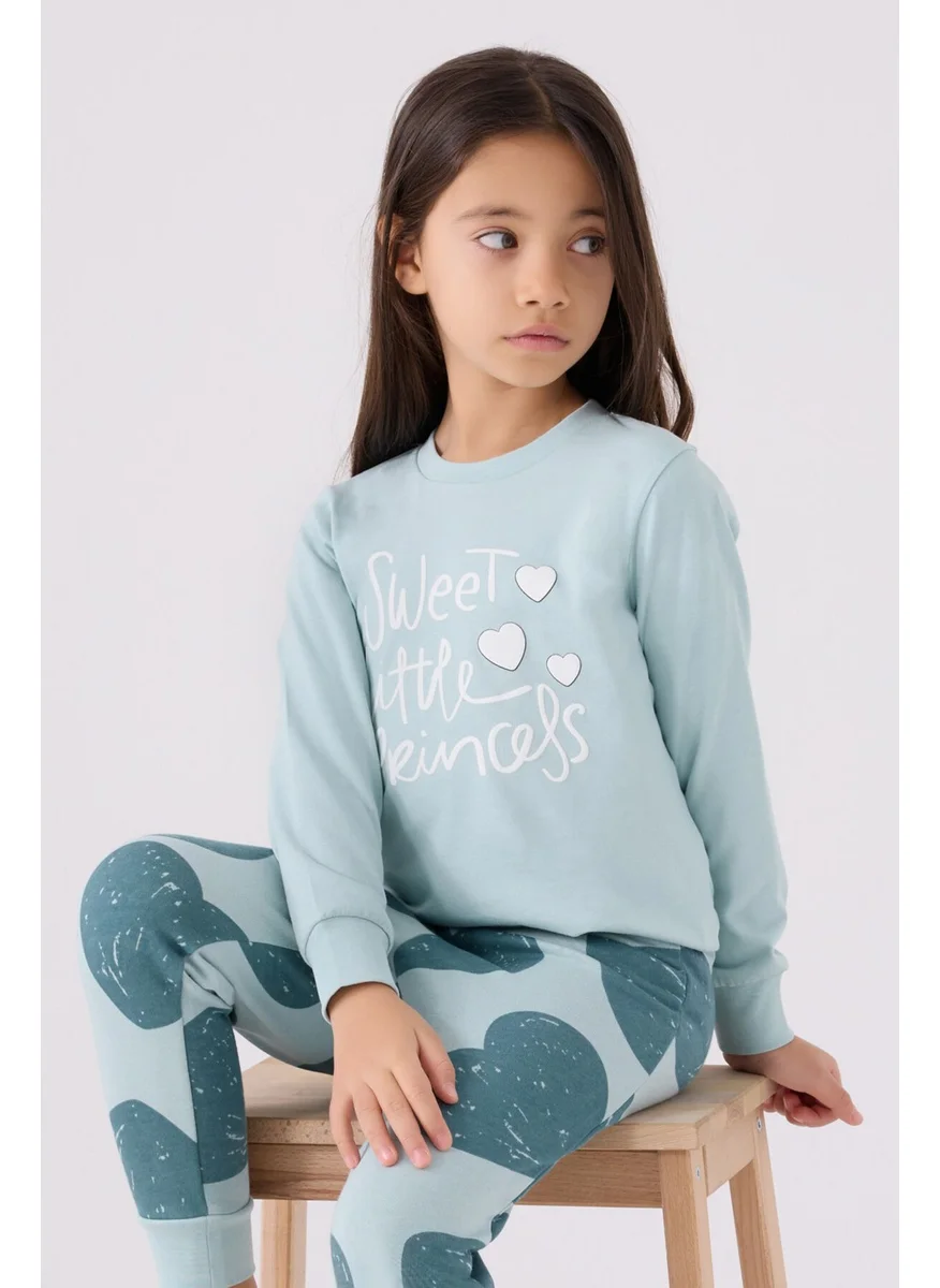 RolyPoly Girl Blue Long Sleeve Pajama Set