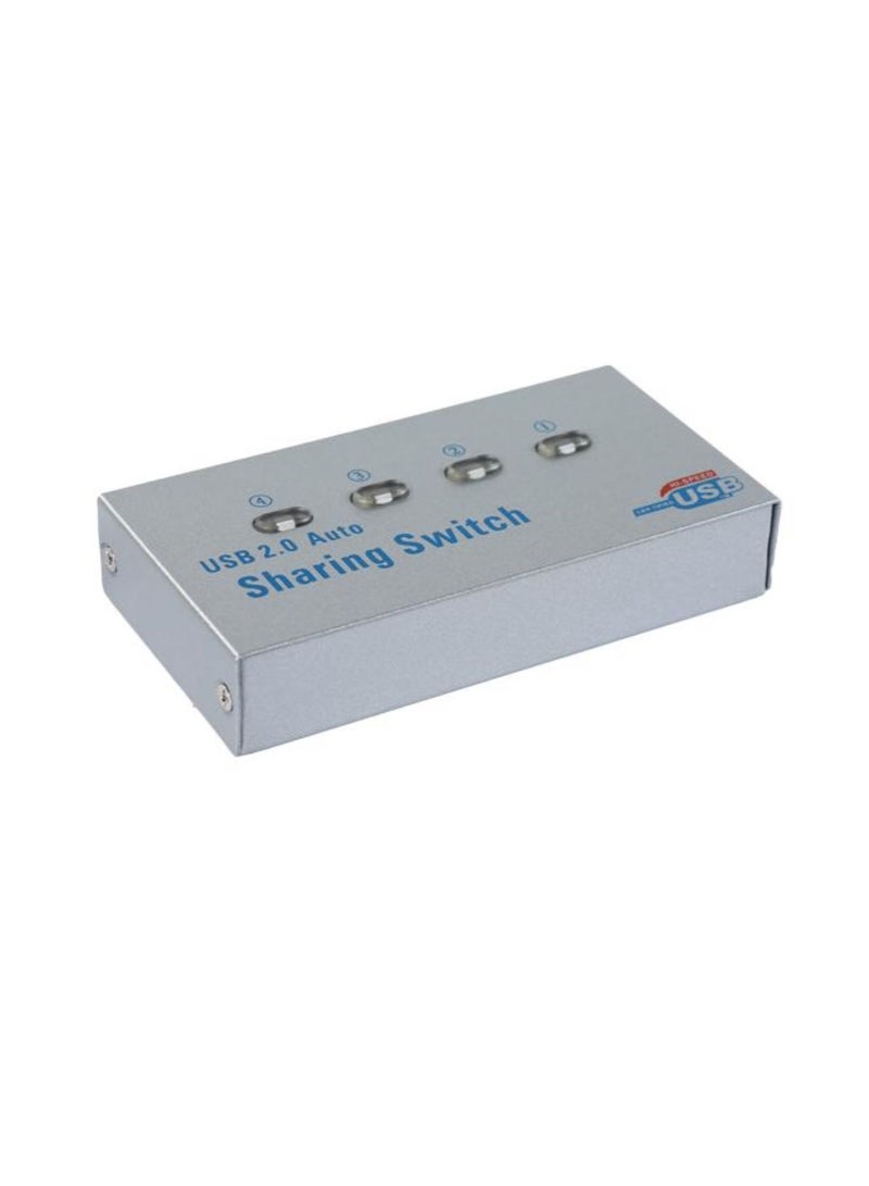 Terabyte 4 Port USB 2.0 Auto Sharing Switch HUB Selector Switcher for Printer - Image 1