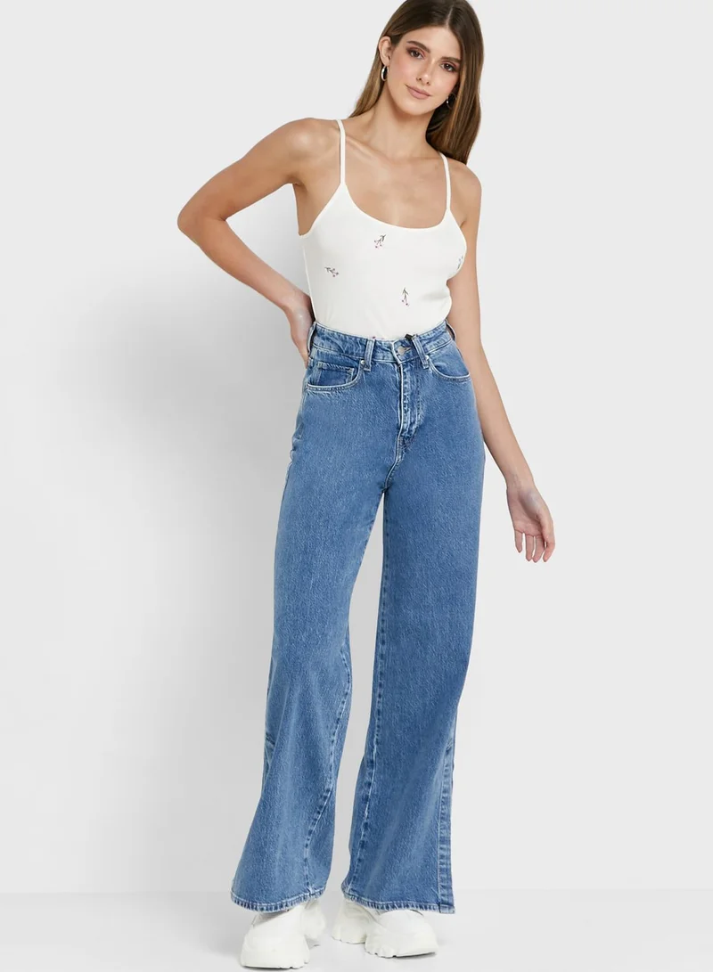 VERO MODA Embroidered Tank Top