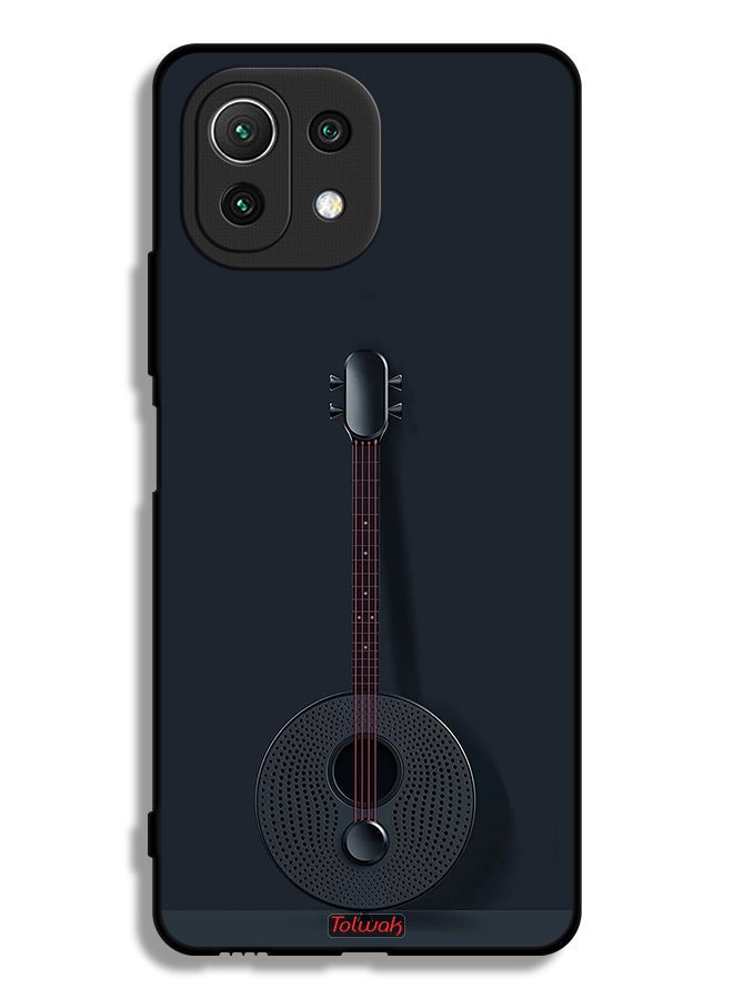 Tolwak Xiaomi Mi 11 Lite 5G Protective Case Cover Guitar - Image 2