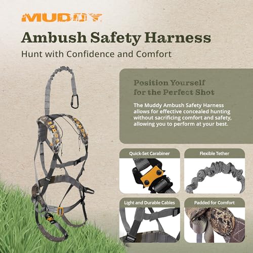 MUDDY Tree Stand Safety Harness Hunting Accessory - Image 2