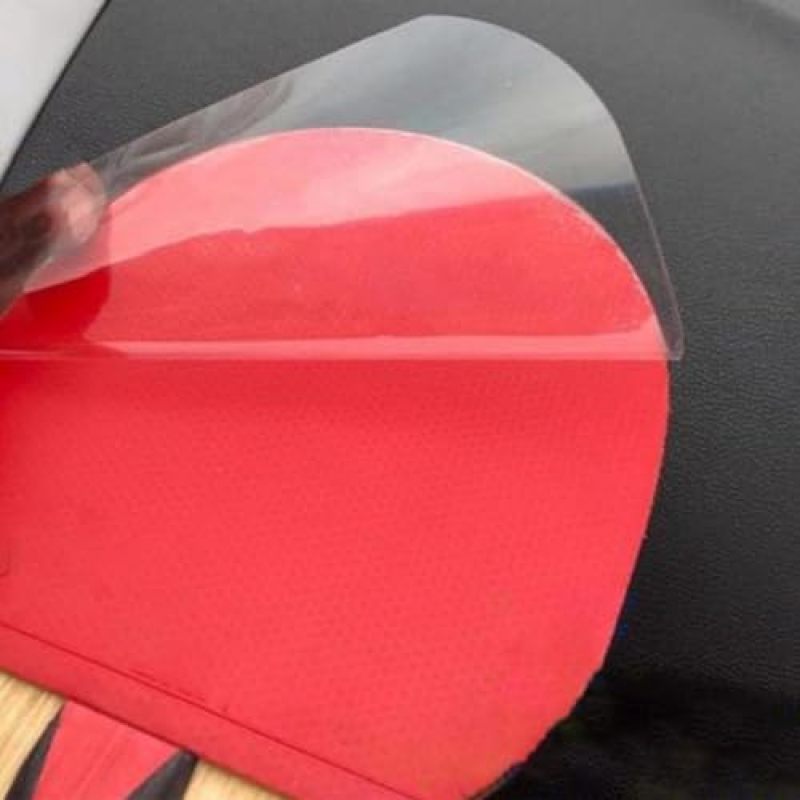 Ping Pong Racket Protector Transparent Plastic Film - No Sticky Residue Dust Shield for Table Tennis Paddle Maintenance Tournament Use - Image 5