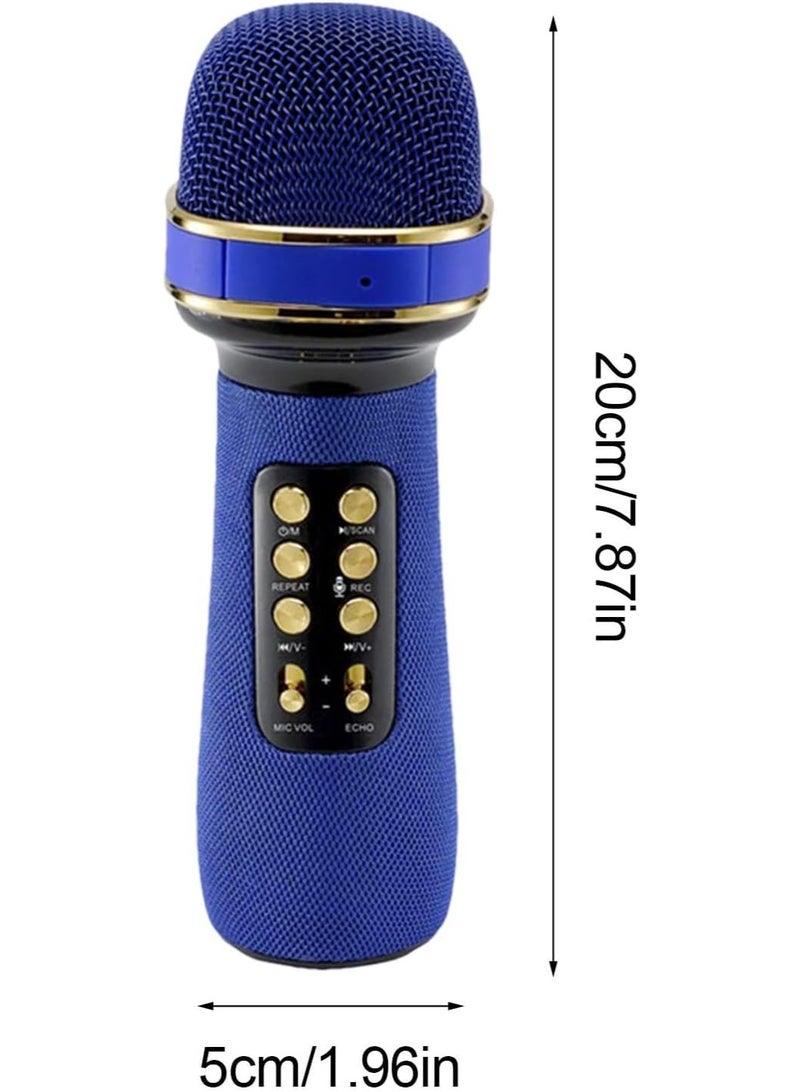 DLC Portable 7-in-1 Karaoke Wireless Microphone Handheld Mic Speaker Singing Home Party Birthday Wedding for All Smartphones Gift for Kids, Friends - Image 5