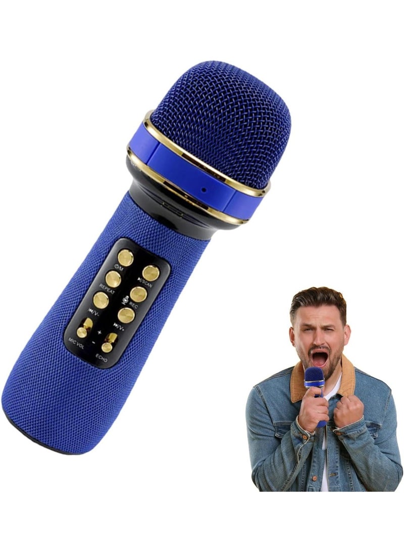 DLC Portable 7-in-1 Karaoke Wireless Microphone Handheld Mic Speaker Singing Home Party Birthday Wedding for All Smartphones Gift for Kids, Friends - Image 3