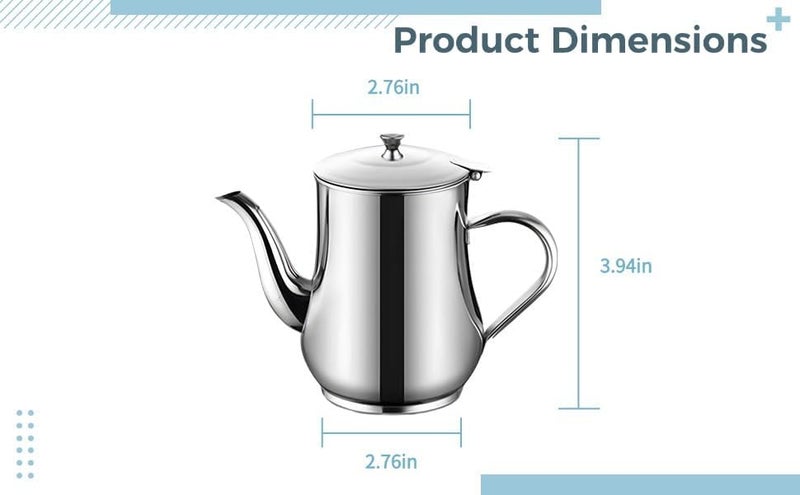Frying Oil, Bacon Fat, Grease Separator, 18 Oz Kitchen Oil Container with Fine Mesh Filter, Heat Resistant Cooking Oil Storage Pitcher, Stainless Steel Oil Strainer Pot - Image 5
