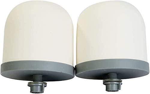 Huining 2PCS Ceramic Dome Replacement Filter for Household Water Bucket Filtration System Water Pitcher - Image 1