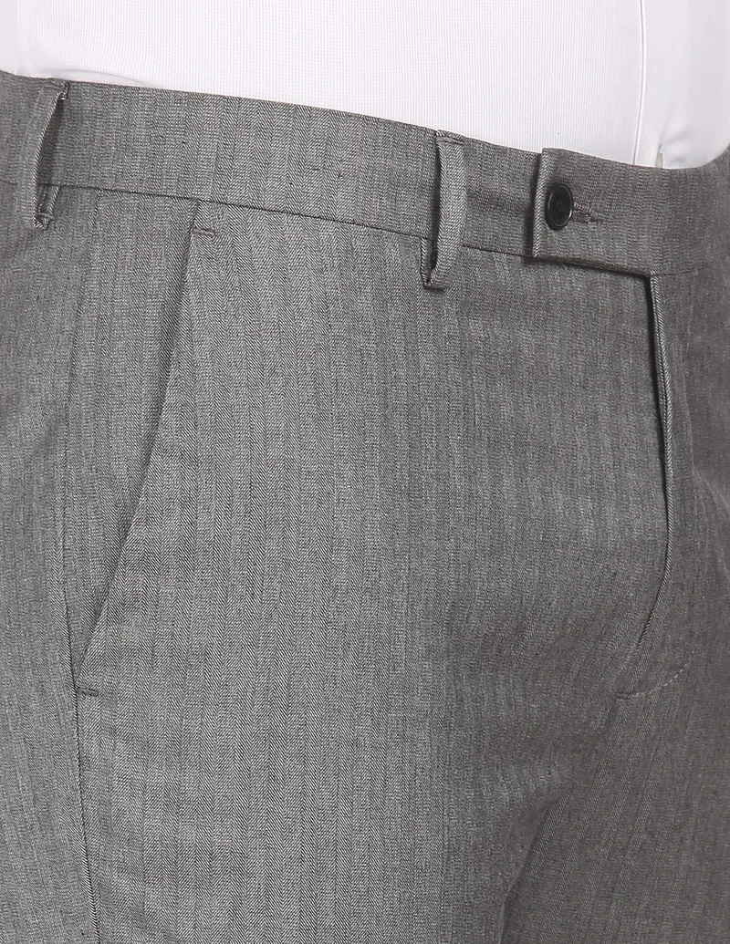 Arrow Grey ARADTR2027 ME. GREY Mens Trousers for Men | Best Price UAE
