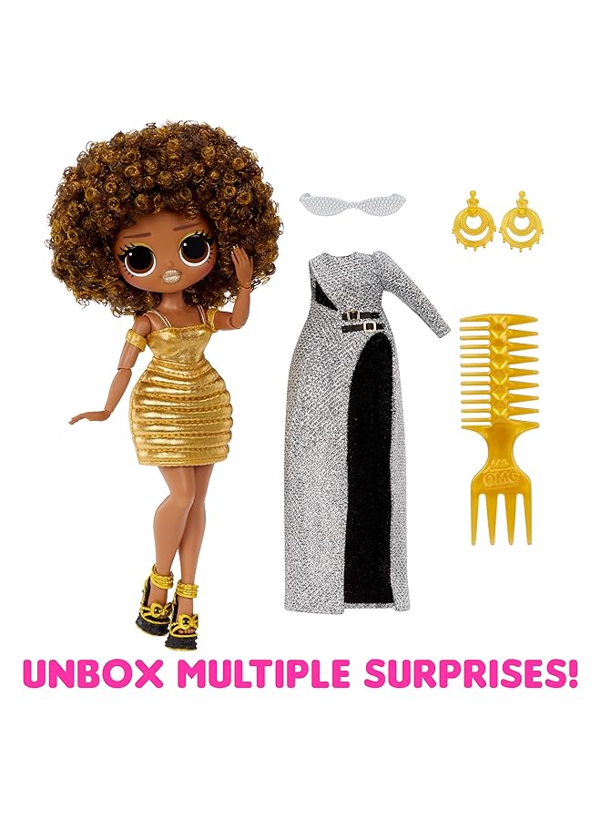 L.O.L. SURPRISE! Surprise! Omg Hos Doll S4 Royal Bee 10 Inches (25 Cm) Posable Arms And Legs Removable Outfit Space Themed Fashion Doll And Fabulous Accessories – Perfect Gift For Kids Ages 4+ - Image 3