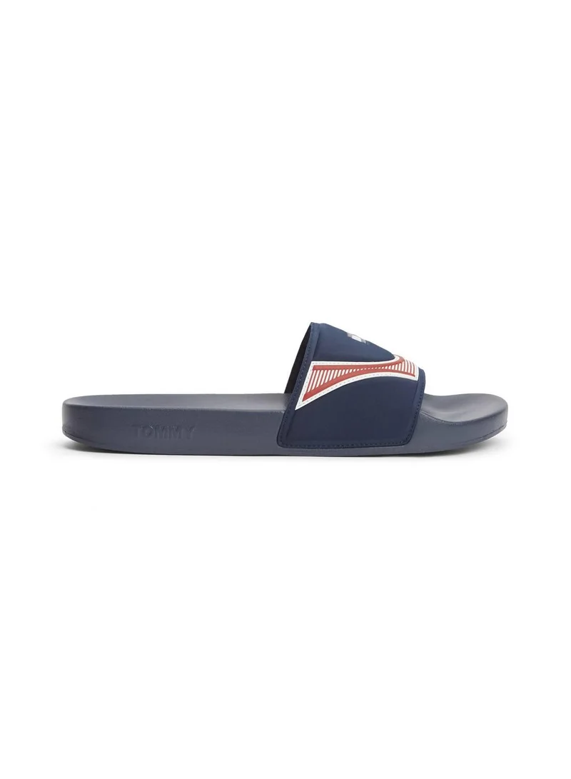 Logo Strap Pool Slides