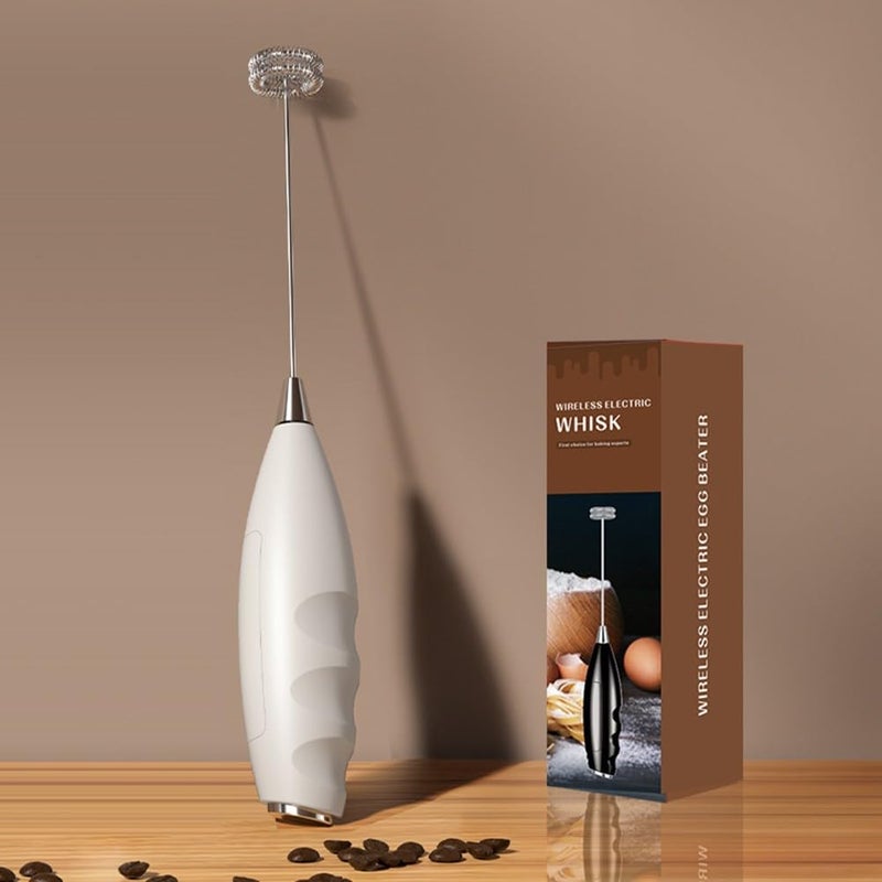 Electric Milk Frother Handheld Wireless Portable Size 2 For Coffee Frothing - Image 3