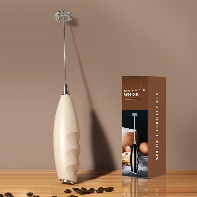 Electric Milk Frother Handheld Wireless Portable Size 2 For Coffee Frothing - Image 4