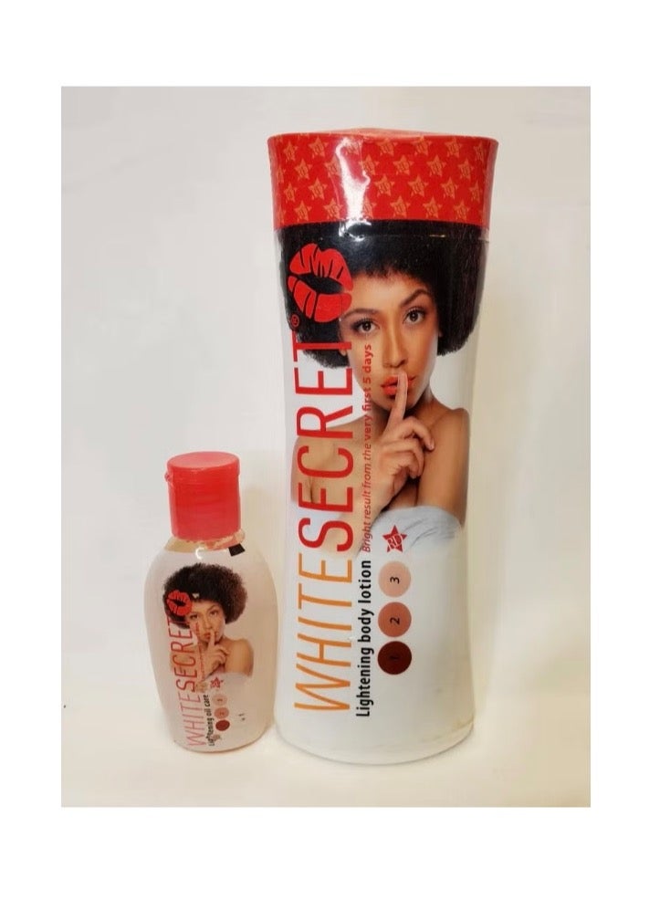 سيكريت وايت لوشن وزيت تفتيح الجسم من وايت سيكرت