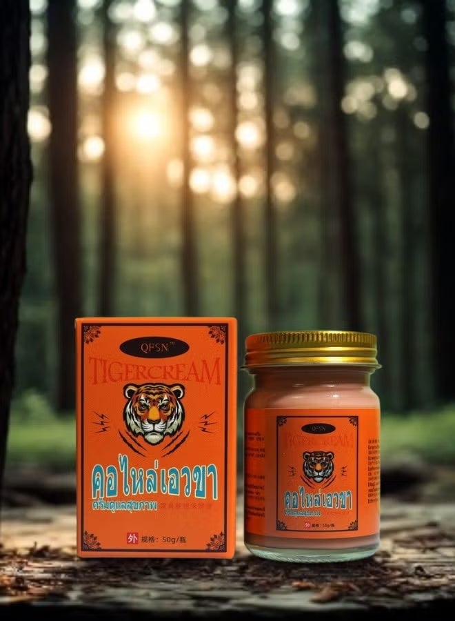 مرهم تاي تايجر بالمسكن – QFSN – 50 جرام – يخفف من آلام العضلات والمفاصل والظهر - Image 1
