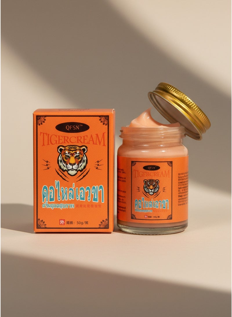 مرهم تاي تايجر بالمسكن – QFSN – 50 جرام – يخفف من آلام العضلات والمفاصل والظهر - Image 4