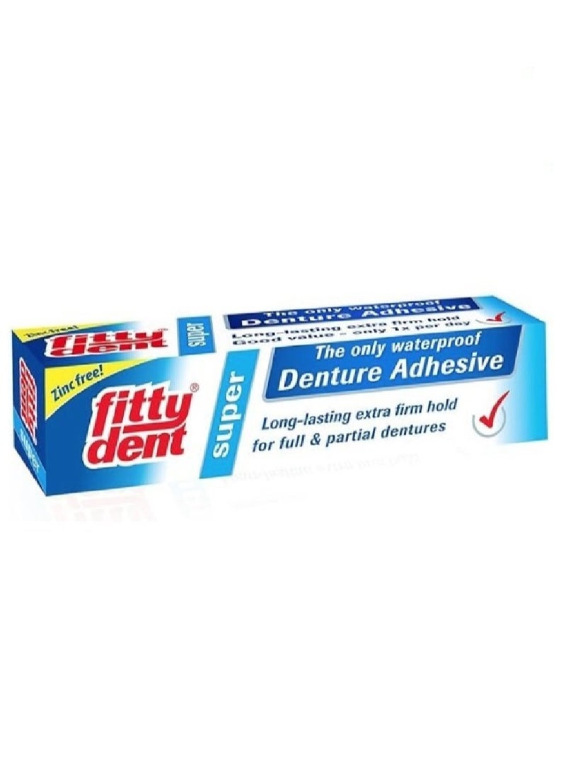 Fittydent Denture Adhesive Zinc Free Waterproof Super - 40g - Image 3