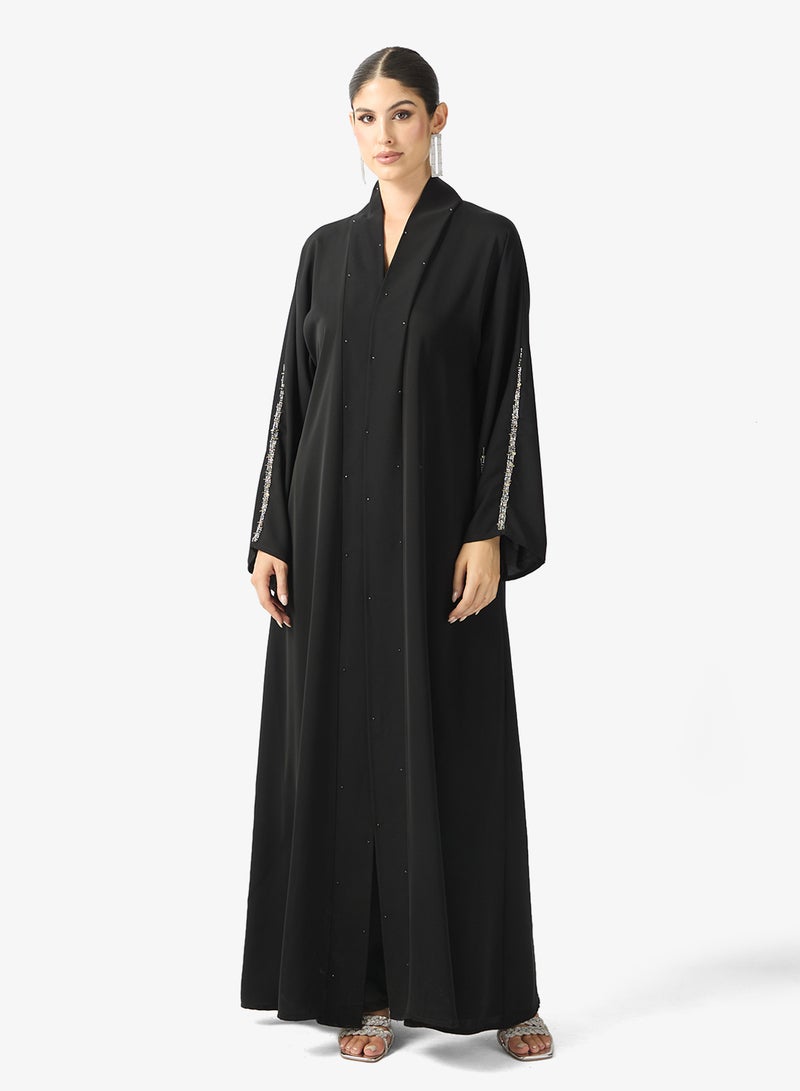 Khizana Embellished Abaya & Sheila - Image 1