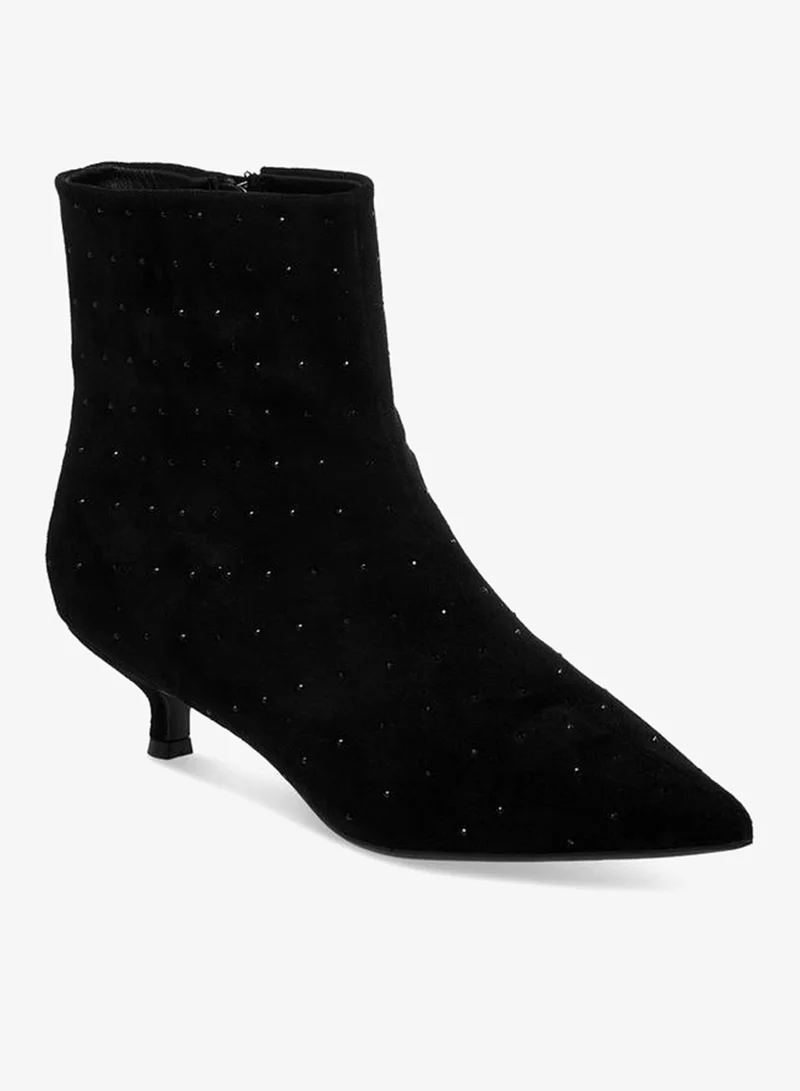 سيليست Women Kitten Heel Ankle Boots Ramadan Collection