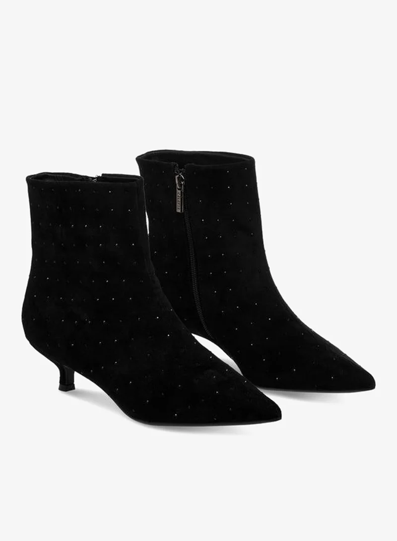 سيليست Women Kitten Heel Ankle Boots Ramadan Collection