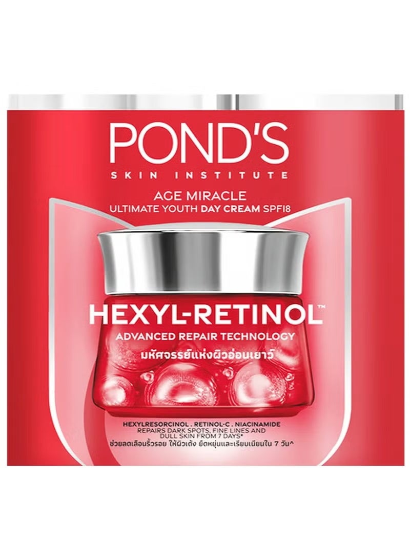 Pond's Age Miracle Day Facial Cream with Hexyl-Retinol, 45g