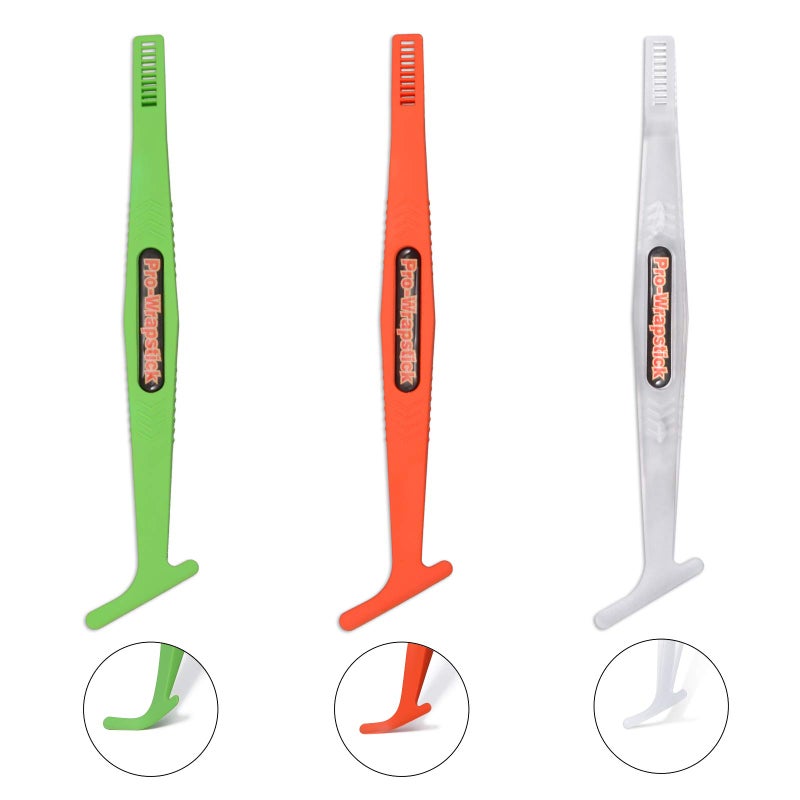 Gomake Vinyl Wrap Stick Magnet Micro Squeegee For Vinyl Car Wrapping Flexible Mini Squeegee Stick Curves Slot Tint Tool Set With Different Hardness For Film Edge Gaps Corner Tucking Pack Of 3 - Image 3