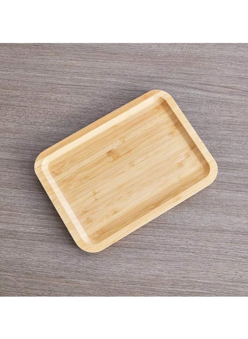 Home Box - Bamboo Rectangular Tray - Small - Image 1