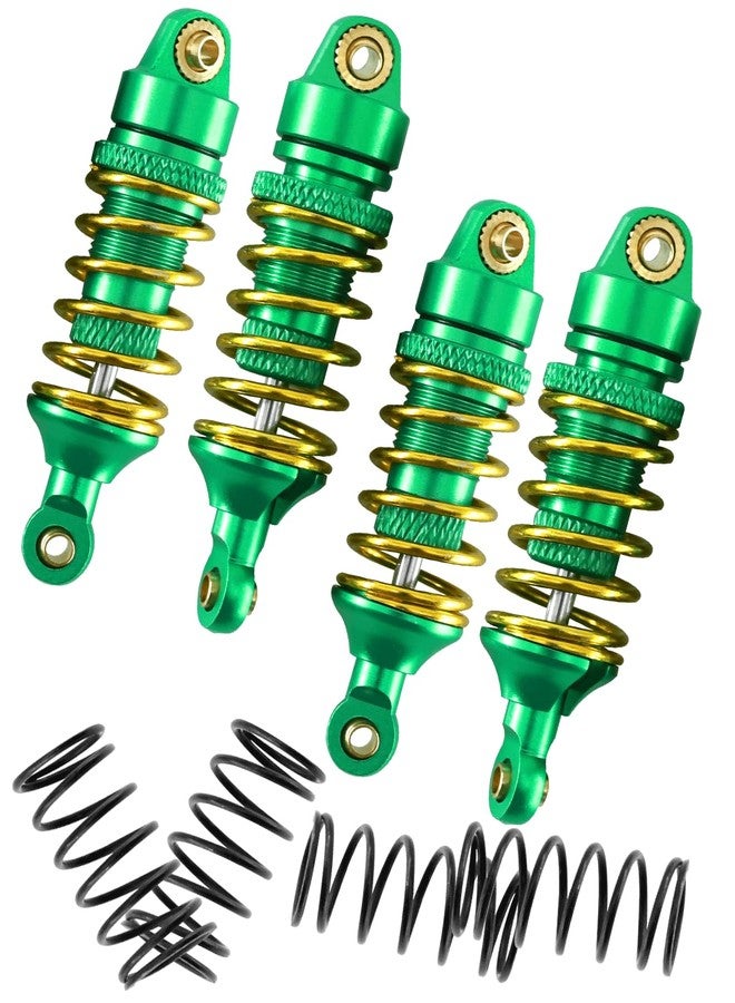 مجموعة ترقيات ممتص الصدمات من Rcarmumb لسيارات التحكم عن بعد بمقياس 1/16 من طراز E-Revo/Mini Summit/Mini Slash، ممتصات صدمات أمامية وخلفية من الألومنيوم، 4 قطع، لون أخضر - Image 1