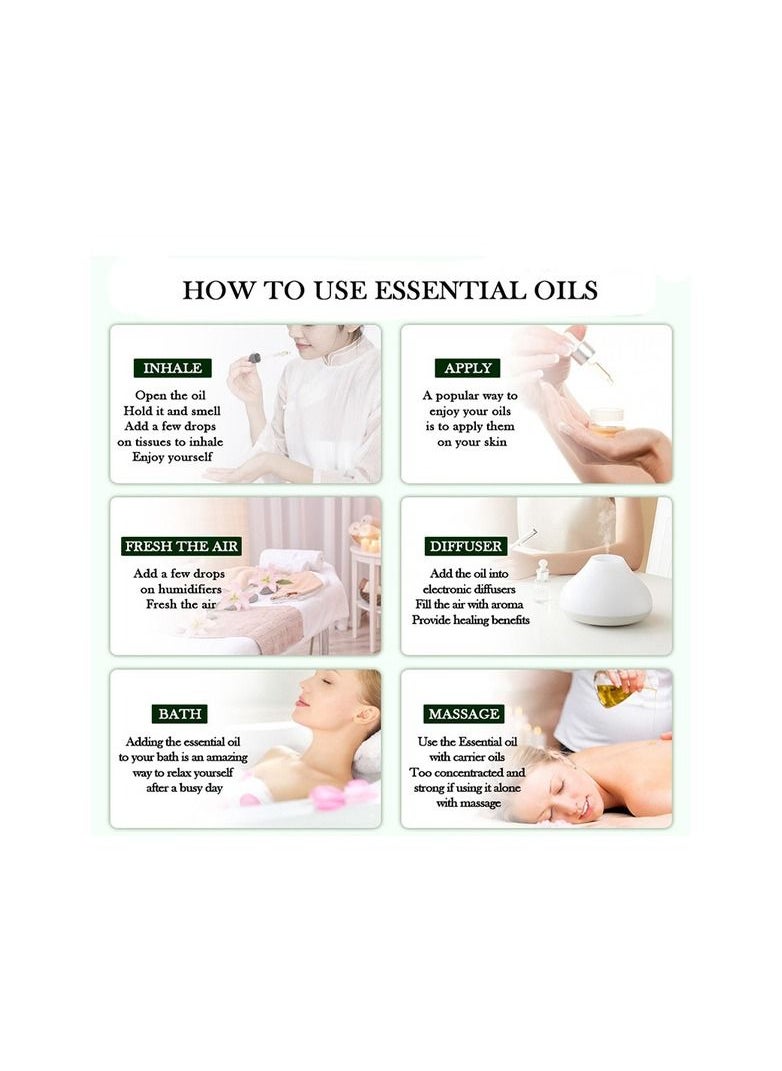 Generic 1-Piece 10ML Essential Oil For Air Humidifier,Flavors Aroma Diffuser Natural Plant Oil,Plant Fragrance Use For Air Fresh or Relieve Stress,Fragrance Pear&Freesia  - Image 3
