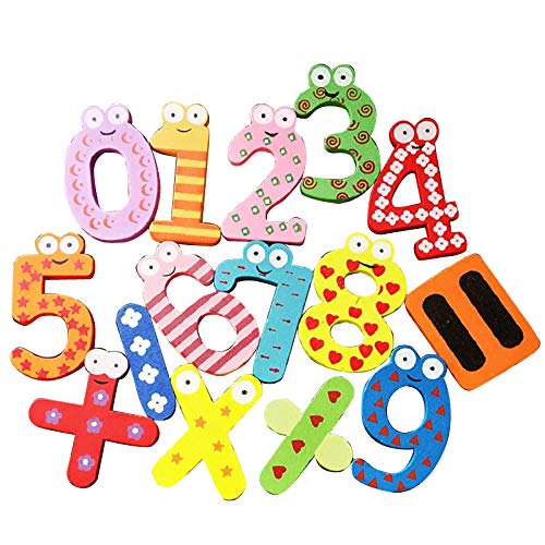 Syga Stencils Magnet Refrigerator Stickers Toys Multicolour 15 Letters - Image 1