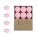 MEGA CANDLES Mega Candles 12 pcs Unscented Pink Floating Disc Candle, Hand Poured Paraffin Wax Candles 1.5 Inch - Image 2