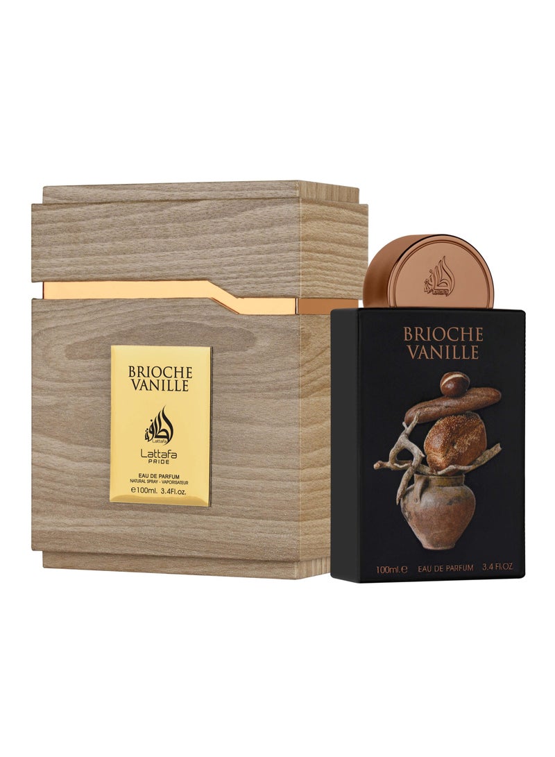 Lattafa PRIDE Brioche Vanille Eau de Parfum - 100ml | A Luxurious Amber Vanilla Fragrance for Unisex - Image 1