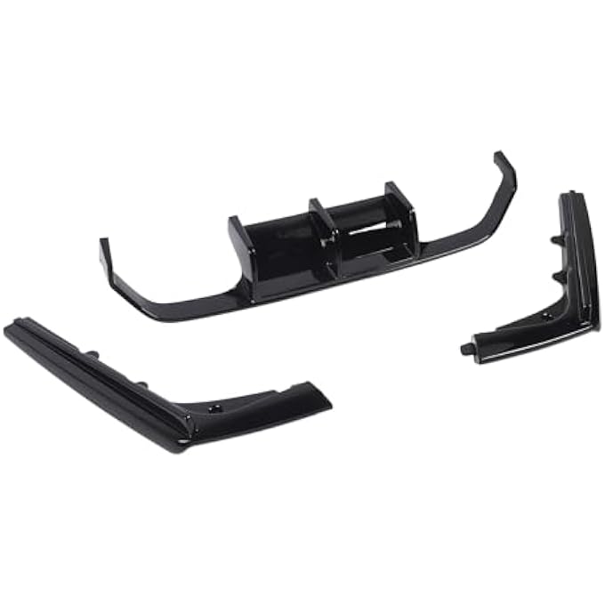 Haofy Rear Bumper Lip Diffuser Glossy Black Sporty Look for F80 M3 F82 M4 F83, Sturdy ABS Material, Enhanced Performance, Fits M Bumper - Image 1