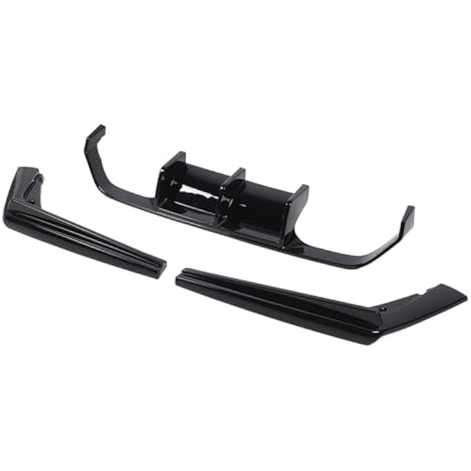 Haofy Rear Bumper Lip Diffuser Glossy Black Sporty Look for F80 M3 F82 M4 F83, Sturdy ABS Material, Enhanced Performance, Fits M Bumper - Image 2