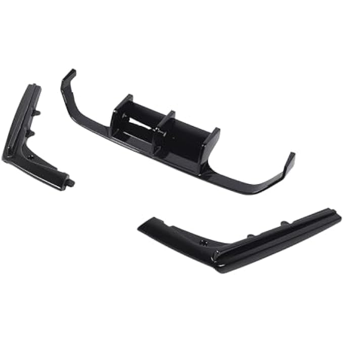 Haofy Rear Bumper Lip Diffuser Glossy Black Sporty Look for F80 M3 F82 M4 F83, Sturdy ABS Material, Enhanced Performance, Fits M Bumper - Image 3
