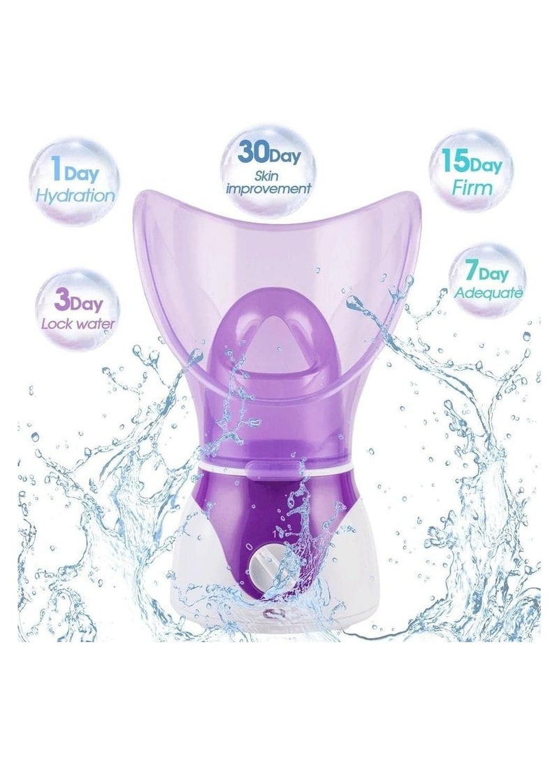 Maanys Facial Steamer,Home Facial Suana for Deep Cleaning Skin Moisturizing Sauna Spa Steamer, 50ml Water Tank, Facial Mask, Nasal Mask, ideal for Skin care - Image 2