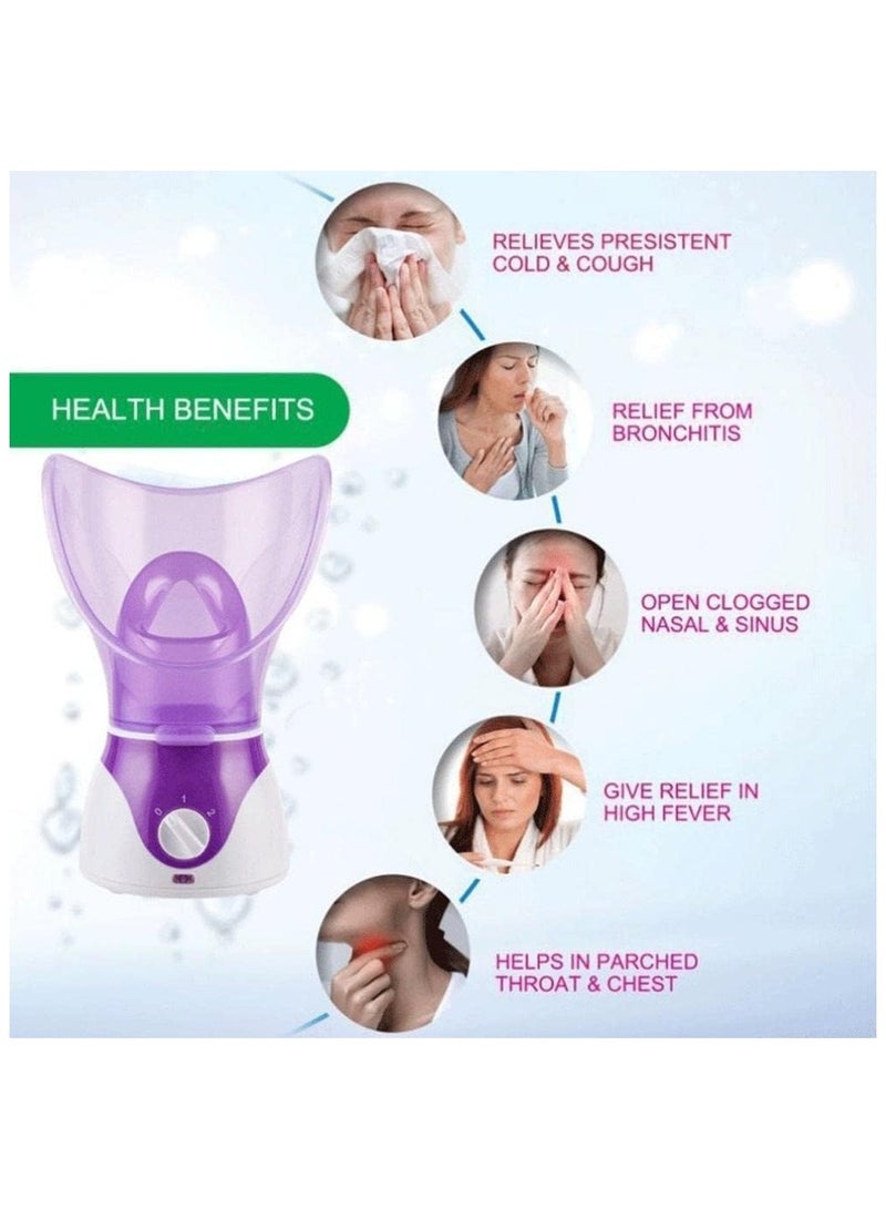 Maanys Facial Steamer,Home Facial Suana for Deep Cleaning Skin Moisturizing Sauna Spa Steamer, 50ml Water Tank, Facial Mask, Nasal Mask, ideal for Skin care - Image 5