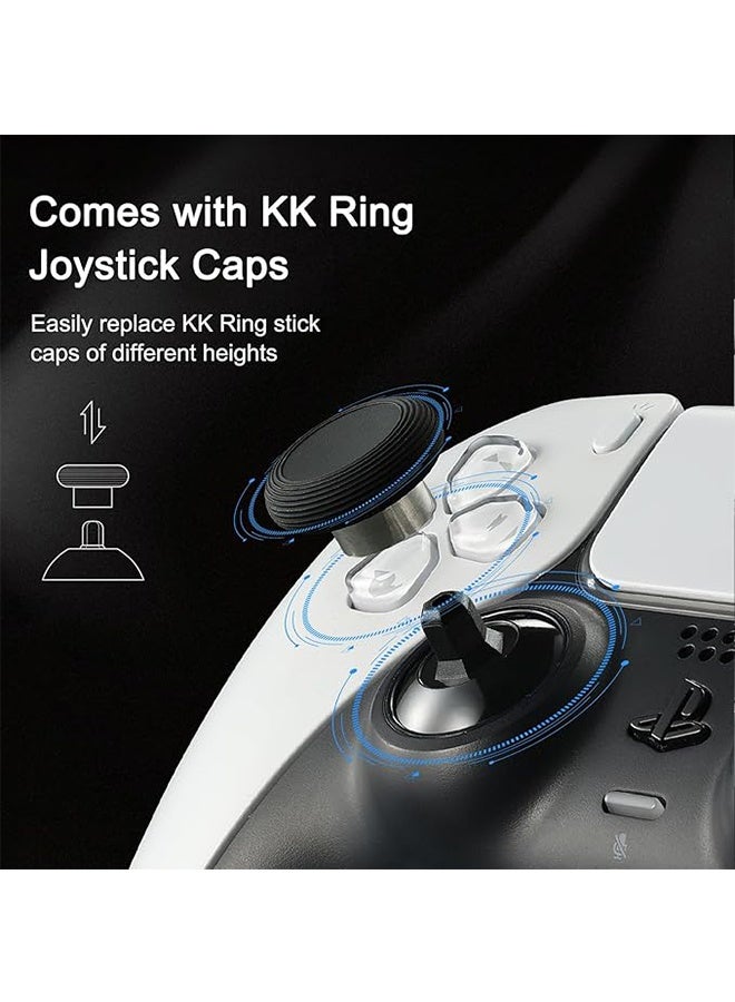 GuliKit TMR Electromagnetic Joysticks for DualShock PS4 Controller, Stick Replacement Accessories for Playstation 4 Controller, Thumbstick Caps included - Image 5
