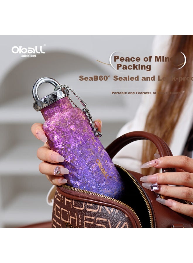Oball Pocket Pure Titanium Cup Insulated Mug, Birthday Gift For Girlfriend Or Wife, Ladies' Outdoor Water Bottle, New Year Present - Image 1