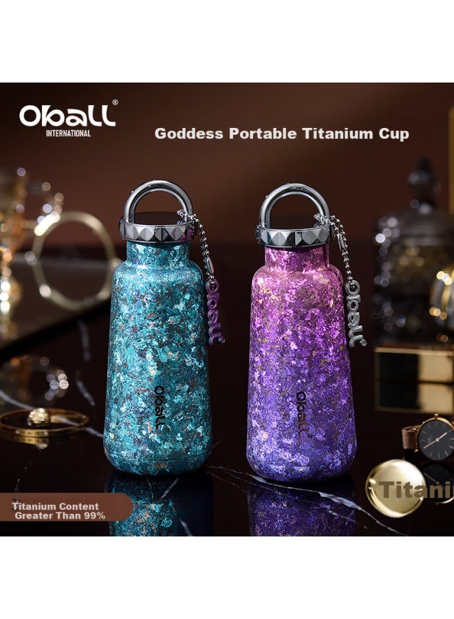 Oball Pocket Pure Titanium Cup Insulated Mug, Birthday Gift For Girlfriend Or Wife, Ladies' Outdoor Water Bottle, New Year Present - Image 4