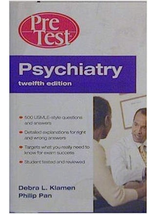 Pretest Self-Assessment and Review: Psychiatry - pzsku/ZCBBEB4A664E5CEDEE0D9Z/45/_/1715594039/0add9fea-be77-433b-a668-e20d2f66cdaa