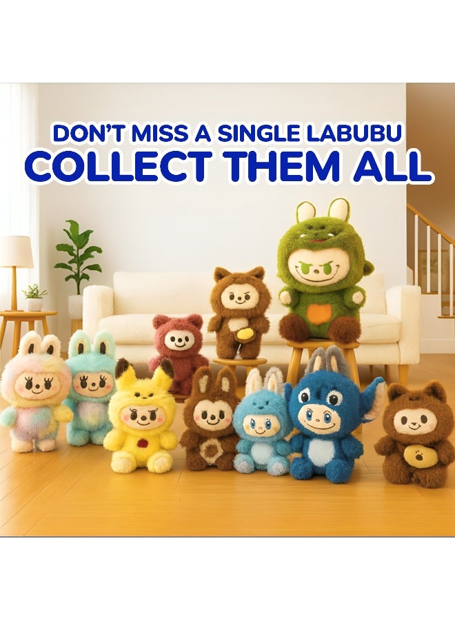 Blue Koala Plush Toy 25Cm Soft Stuffed Animal With Big Ears Kawaii Bear Stitch Style Labubu Inspired Little Monster Collectible Doll