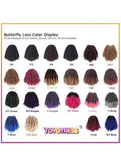 Butterfly Locs Crochet Hair 10 Inch 8 Pcs Ombre Orange Faux Locs Pretwisted Distressed Crochet Braids Prelooped Synthetic Braiding Hair Extensions (10 Inch T3508P) - pzsku/ZCBBEC00ED9BC4844F180Z/45/_/1719064888/a163350b-db57-4432-a6eb-4766fb18a6bc