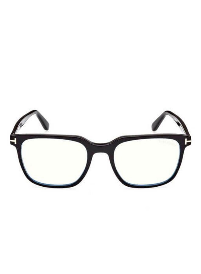 TOM FORD Men's Square Eyeglass Frame - TF5818-B 001 53 - Lens Size: 53 Mm - Image 1
