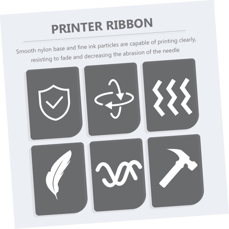 10pcs Cash Register Ink Ribbon For Smooth Printing On Receipts Invoices Waybills - Image 4