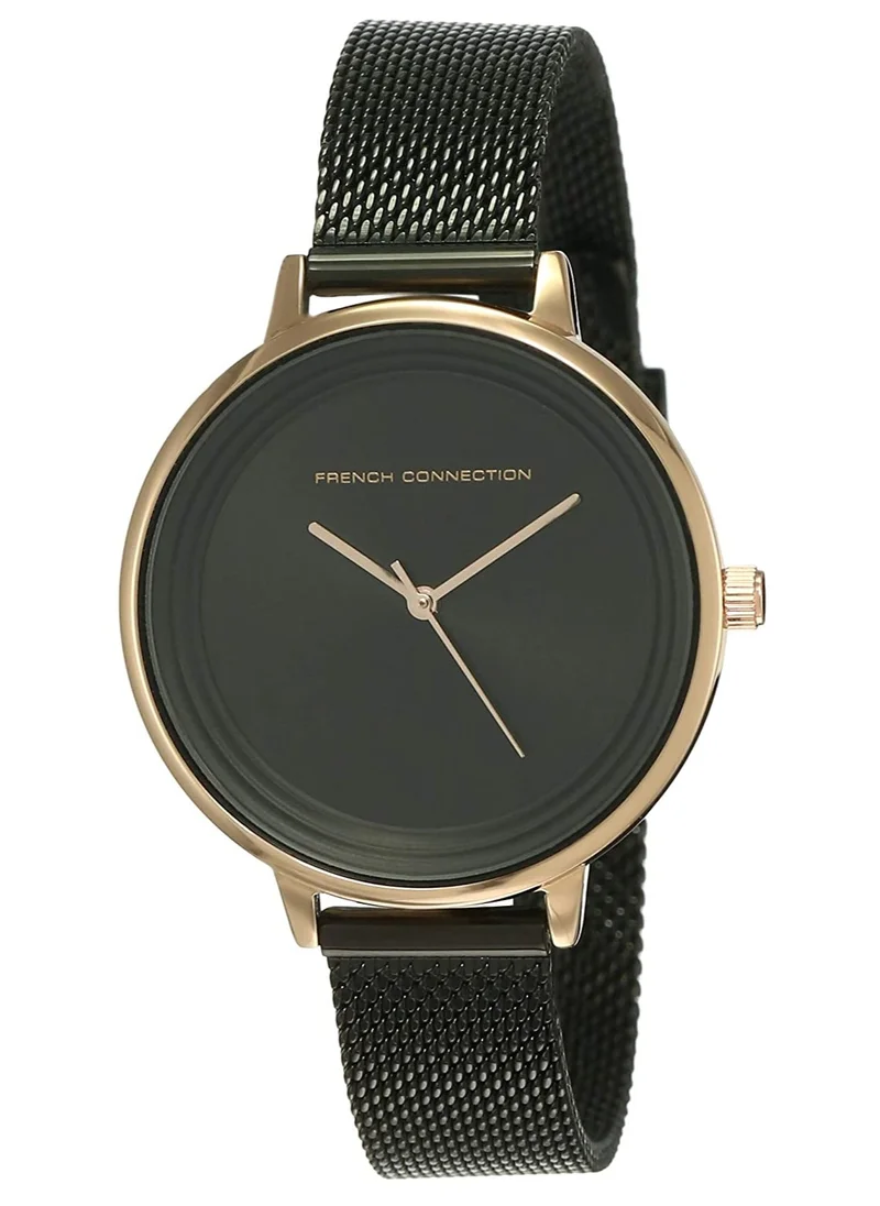 فرنش كونكشن French Connection Analog Black Dial Women's Watch 37 mm FCN0001D