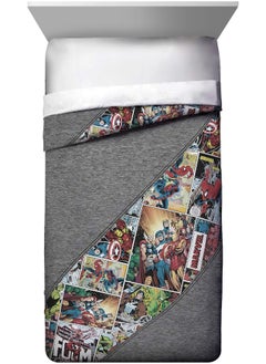Jay Franco Jay Franco Marvel Comics 80th Anniversary Full/Queen Comforter & Sham Set - Super Soft Kids Reversible Bedding - Fade Resistant Microfiber  - Image 3