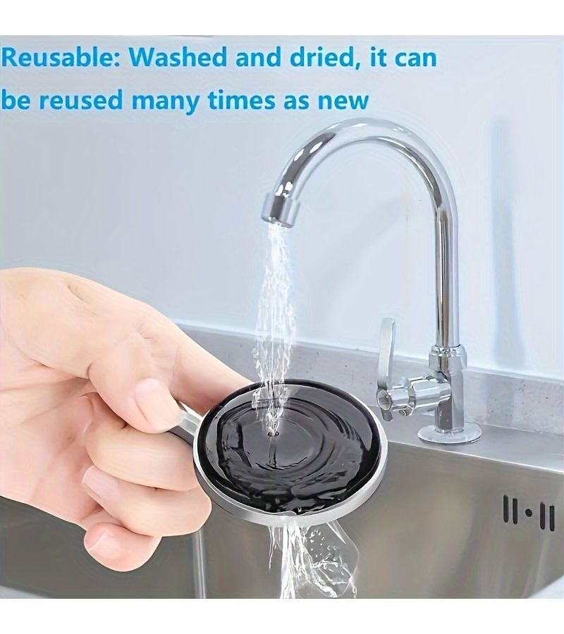 2Pcs Golden Suction Cup Hooks Strong Temperature Resistant Reusable No Drilling Vacuum Hooks For Glass Wall Kitchen Bathroom Towel Bathrobe - Image 5