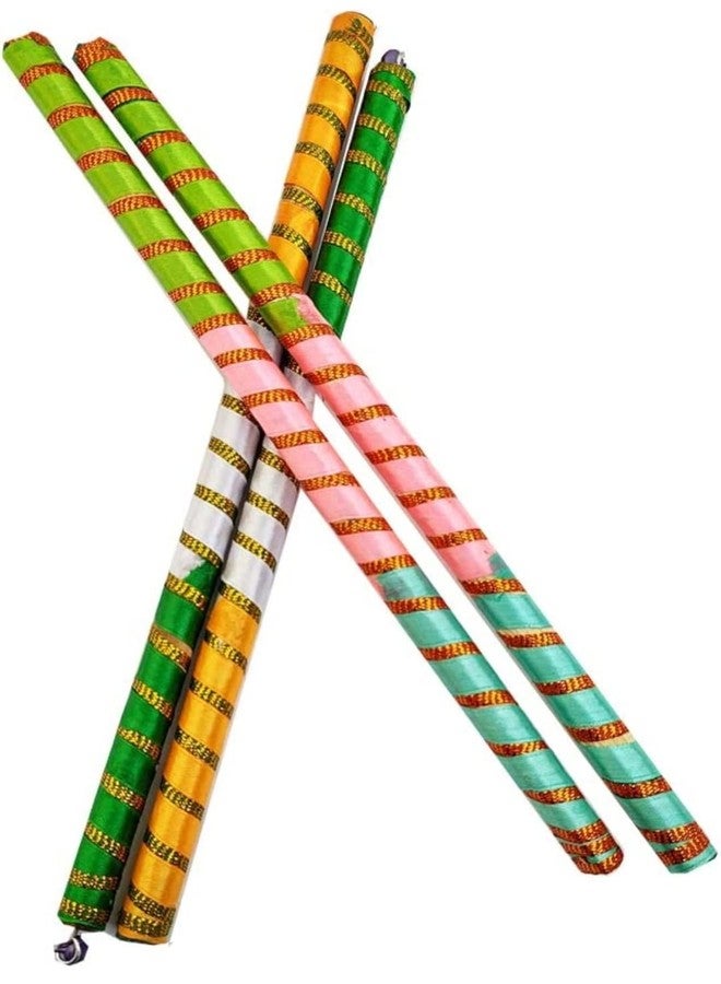 Trending Hut Navratri Celebrations Wooden Decorative Dandiya Stick for Garba | Handmade Wooden Dandiya for Navratri & Dandiya Raas - Image 2