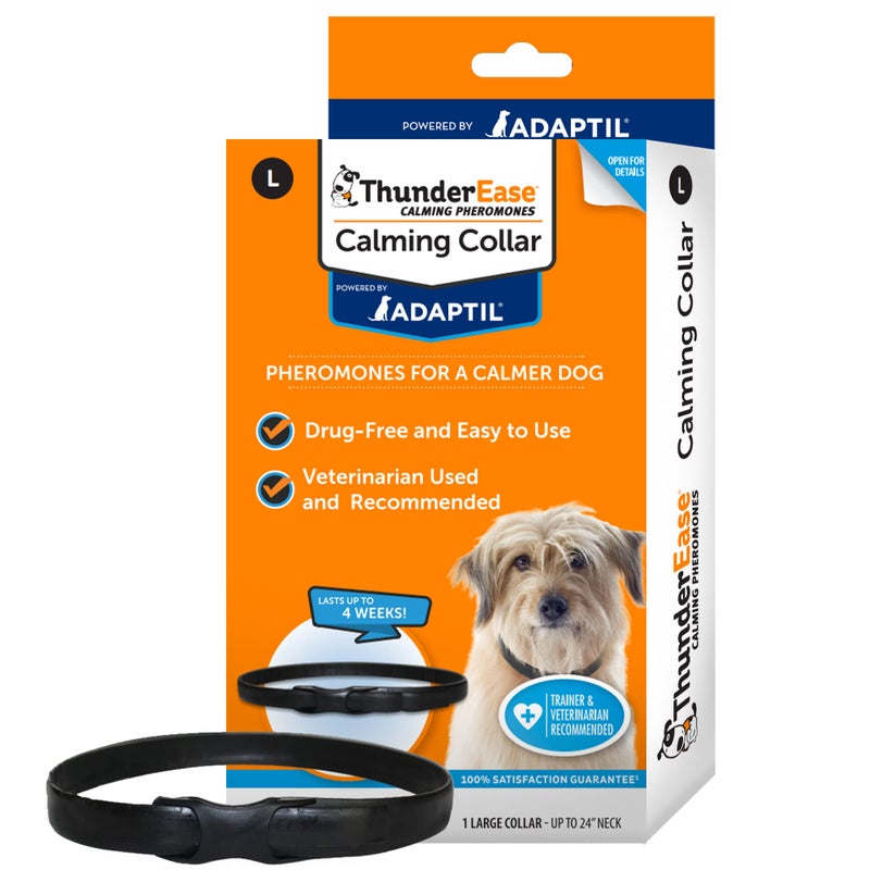 ThunderEase Calming Anti Anxiety Pheromone Collar for Dogs (Large) - Image 1